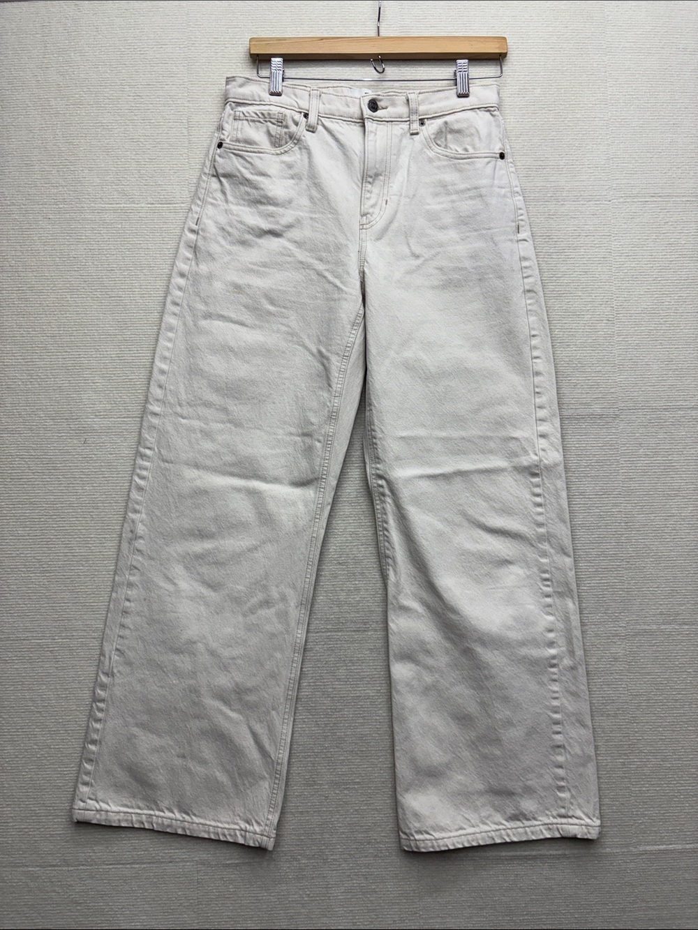 Banana Republic 28 high rise rigid Wide-Leg Jeans